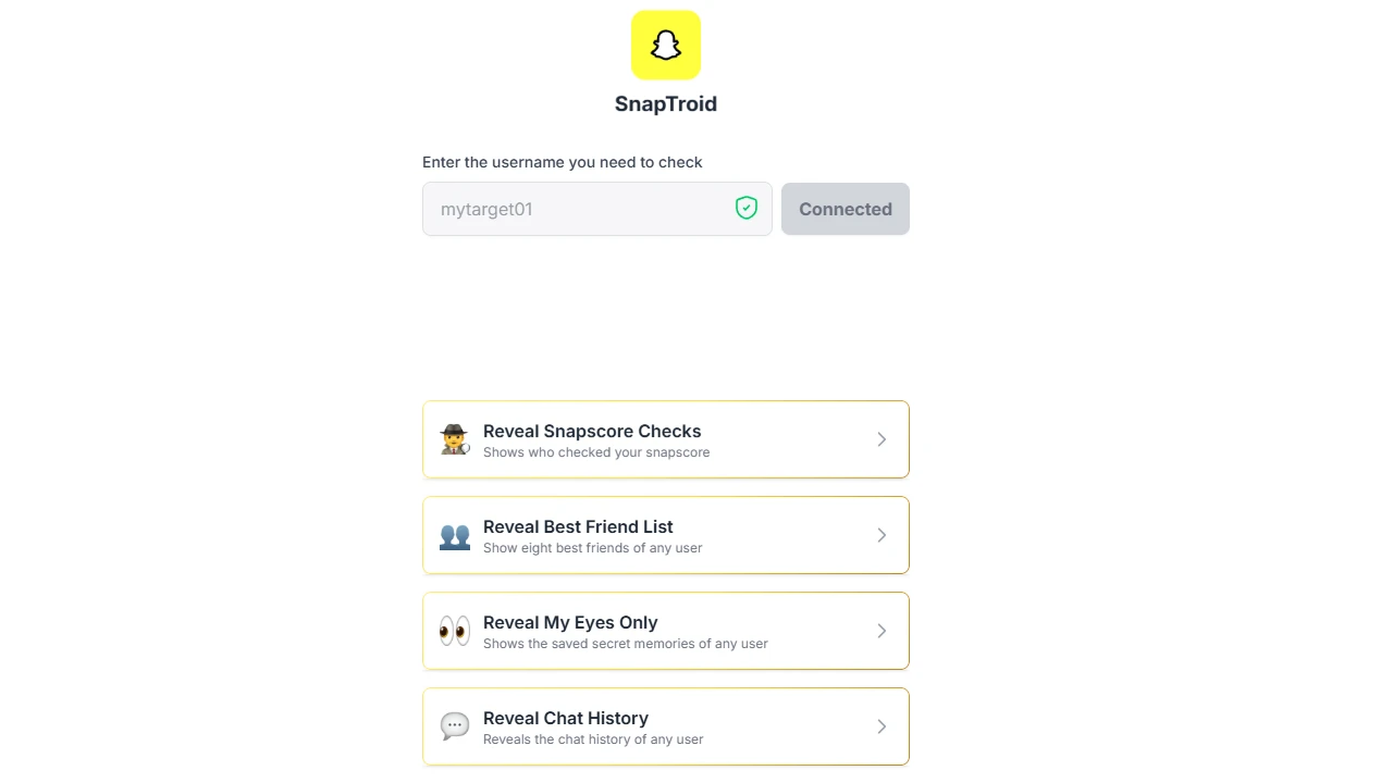 A detailed map view within the OnlyTraced Snapchat tool, pinpointing the real-time GPS location of a user.